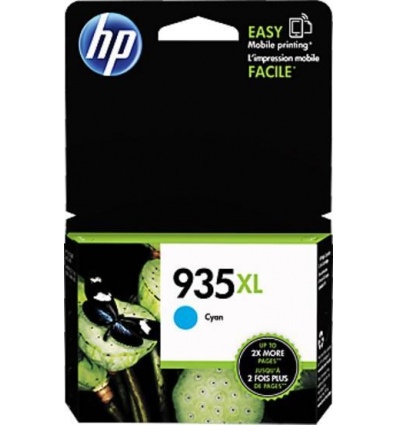 HP 935XL azurová inkoustová kazeta, C2P24AE