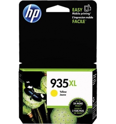 HP 935XL žlutá inkoustová kazeta, C2P26AE