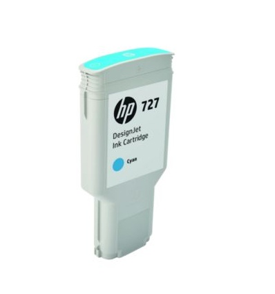 HP no 727 300-ml azurová ink. kazeta