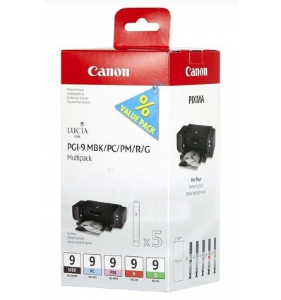 Canon PGI-9 MBK/PC/PM/R/G Multi Pack