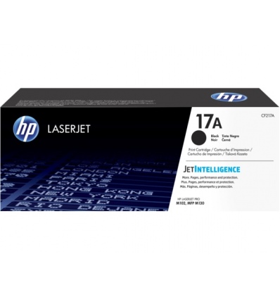 HP 17A Černá originální tonerová kazeta LaserJet