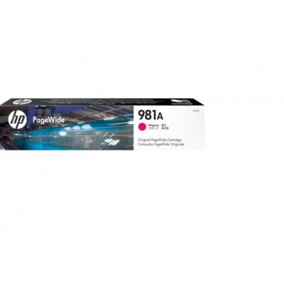 HP 981A - purpurová inkoustová kazeta, J3M69A