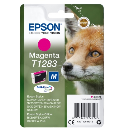 Epson Singlepack Magenta T1283 DURABrite Ultra Ink