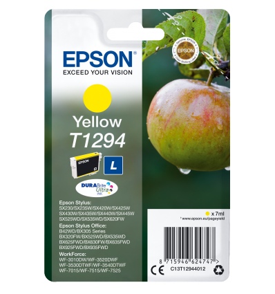 Epson Singlepack Yellow T1294 DURABrite Ultra Ink