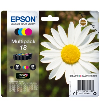 Epson Multipack 4-colours 18 Claria Home Ink