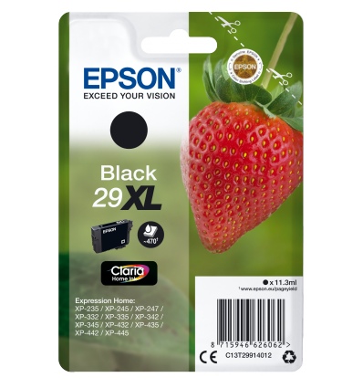 Epson Singlepack Black 29XL Claria Home Ink