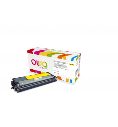 OWA Armor toner kompatibilní s Brother TN-329Y, 6000st, žlutá/yellow