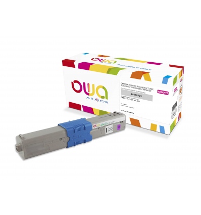 OWA Armor toner kompatibilní s OKI 44469723, 5000st, červená/magenta