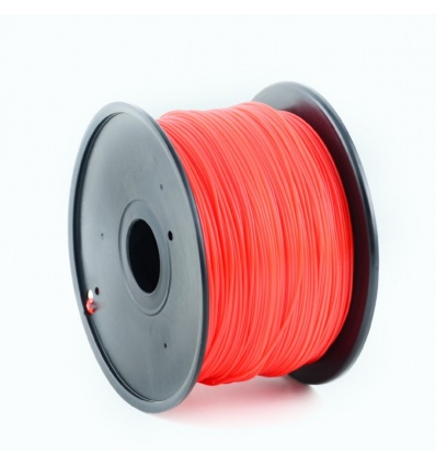 GEMBIRD Struna pro 3D tisk, PLA, 1,75mm, 1kg, 330m, červená