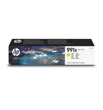 HP 991X High Yield žlutá PageWid Cartrige, M0J98AE