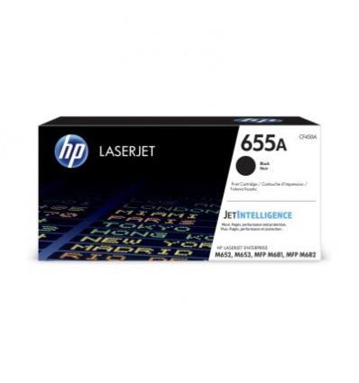 HP 655A černá LaserJet Cartridge, CF450A