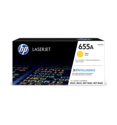 HP 655A žlutá LaserJet Cartridge, CF452A