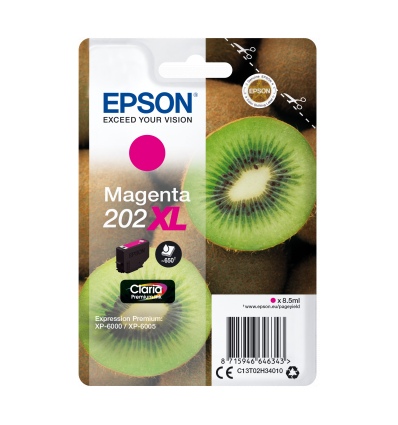 EPSON singlepack,Magenta 202XL,Premium Ink,XL