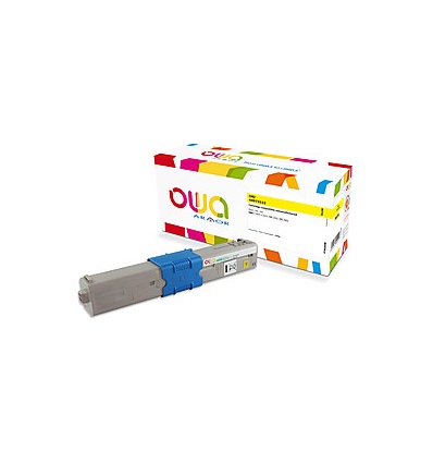 OWA Armor toner kompatibilní s OKI 44973533, 1500st, žlutá/yellow