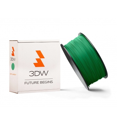 3DW - ABS filament 1,75mm zelená, 1kg, tisk 220-250°C