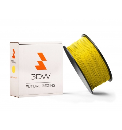 3DW - ABS filament 1,75mm žlutá, 0,5 kg, tisk 220-250°C