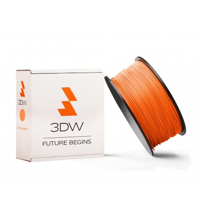 3DW - ABS filament 1,75mm oranž., 0,5 kg, tisk 220-250°C