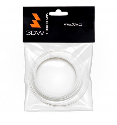 3DW - ABS filament 1,75mm bílá, 10m, tisk 220-250°C