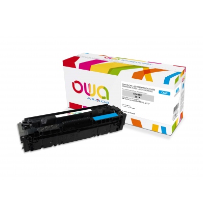 OWA Armor toner kompatibilní s HP CF401X, 2300st, modrá/cyan