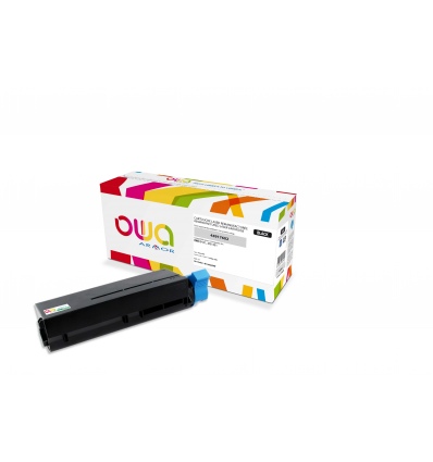 OWA Armor toner kompatibilní s OKI 44917602, 12000st, černá/black