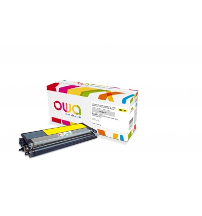 OWA Armor toner kompatibilní s Brother TN-321Y, 1500st, žlutá/yellow