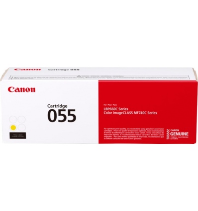 Canon CRG 055 Yellow, 2 100 str.