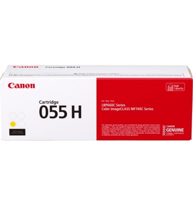 Canon CRG 055 H Yellow, 5 900 str.