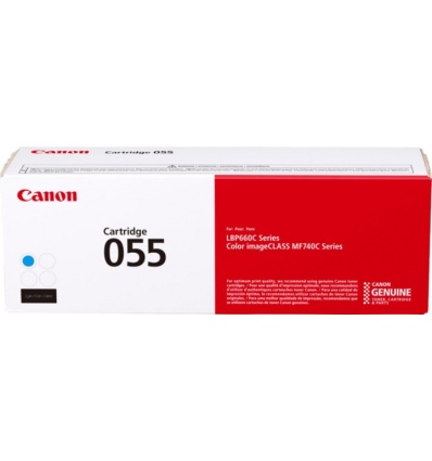 Canon CRG 055 Cyan, 2 100 str.