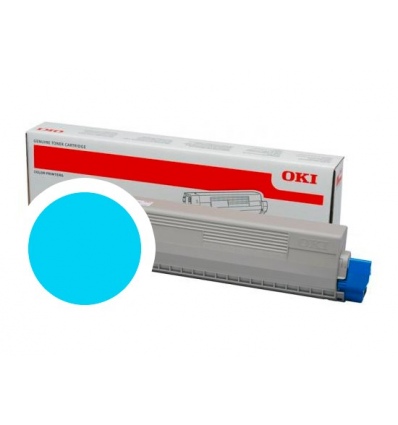 OKI cyan toner do C824/C834/C844 (5 000 stran)