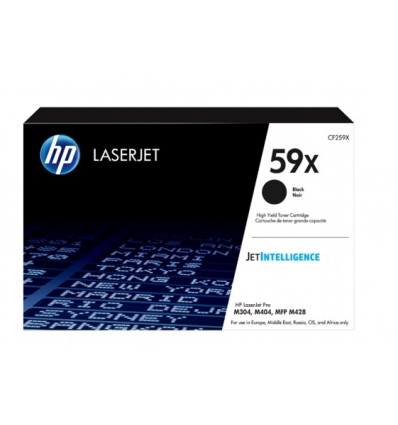 HP 59X Black LaserJet Toner Cartridge, CF259X