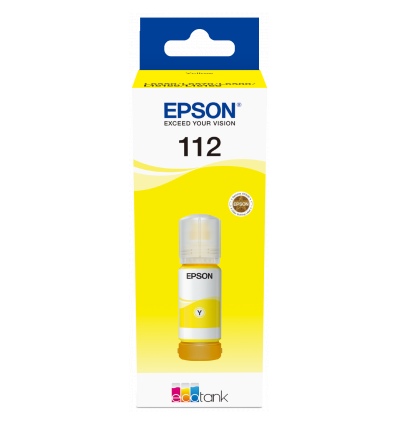 Epson 112 EcoTank Pigment Yellow ink bottle