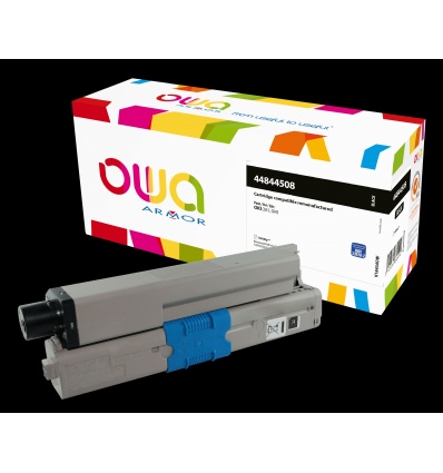 OWA Armor toner kompatibilní s OKI 44844508, 10000st, černá/black