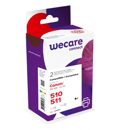 WECARE ARMOR ink sada pro CANON PG-510/CL-511,CMYK