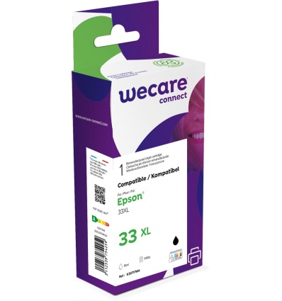 WECARE ARMOR ink kompatibilní s EPSON C13T33514012, černá/black