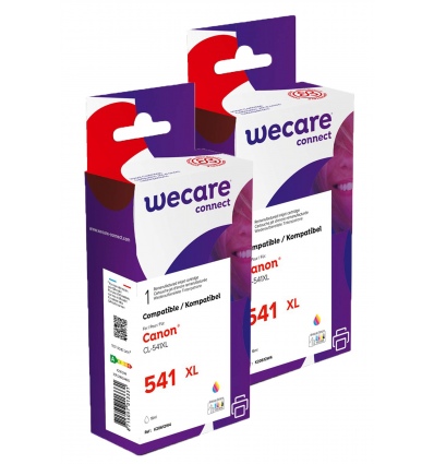 WECARE ARMOR sada ink kompatibilní s CANON CL-541XL, 2x16ml ,3 barvy