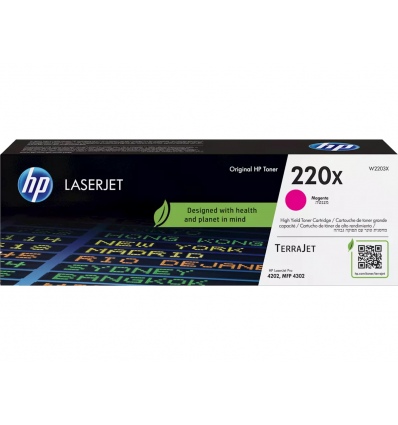 HP W2203X, magenta toner. kazeta HP LaserJet 220X