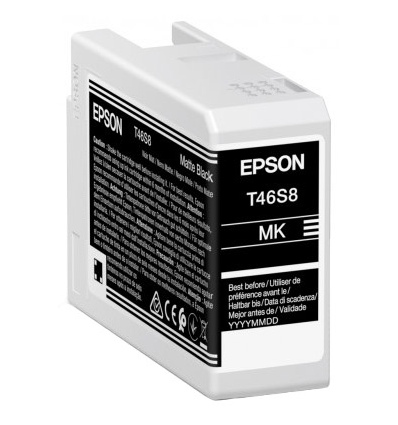 Epson Singlepack Matte Black T46S8 Ultrachrome