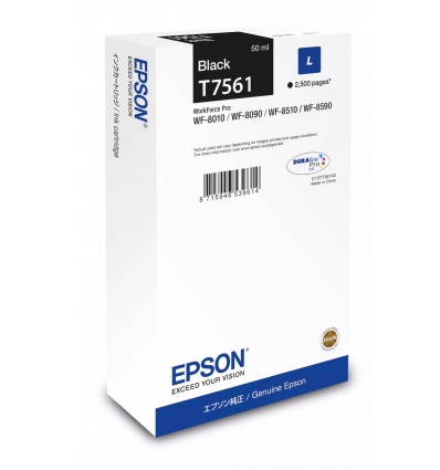 Epson Ink cartridge Black DURABrite Pro, size L