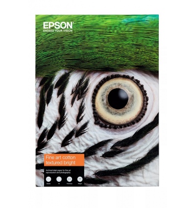 EPSON Fine Art Cotton Textured Bright A3+25 Sheets