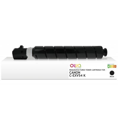 OWA Armor toner kompatibilní s Canon C-EXV54K, 15000st, černá/black