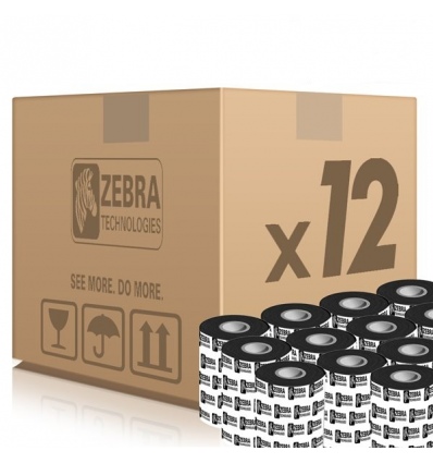 Zebra TT páska Resin šířka 83mm, délka 300m