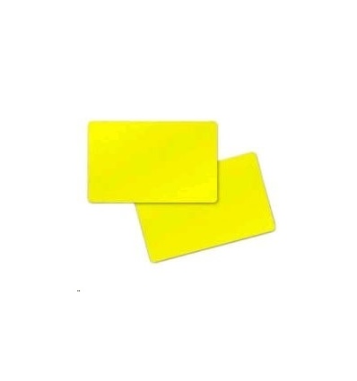 Premier (PVC) Yelow Cards,Card, 30 mil,500ks