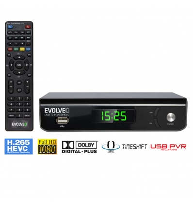 EVOLVEO Omega S3, HD DVB-T2 H.265/HEVC rekordér