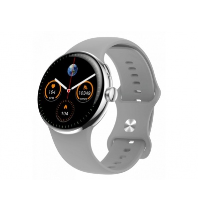 CARNEO Matrixx HR+/45mm/Silver/Sport Band/Silver