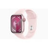 Apple Watch S9 Cell/41mm/Pink/Sport Band/Light Pink/-S/M