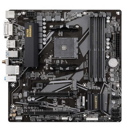 GIGABYTE B550M DS3H AC/AM4/mATX