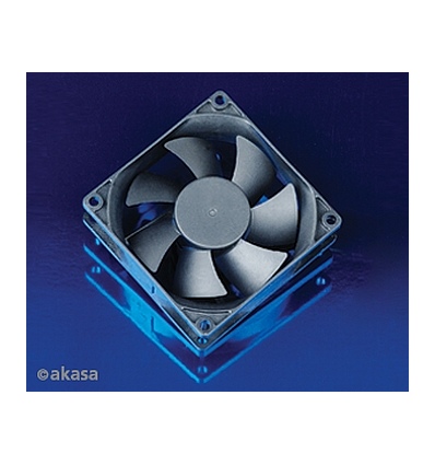 přídavný ventilátor Akasa 80x80x25 black OEM M