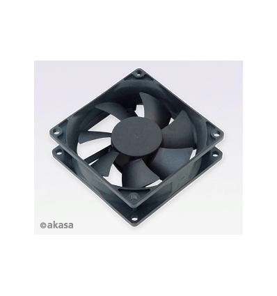 přídavný ventilátor Akasa 80x80x25 black OEM L