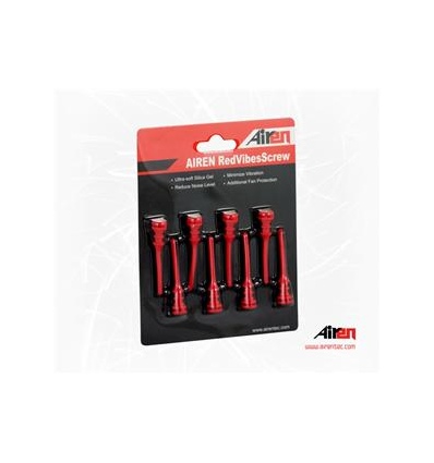 AIREN RedVibes Screw (8pcs Red color pack)