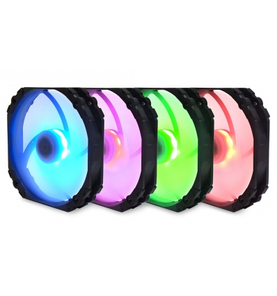 SCYTHE KF1425FD18R-P Kaze Flex 140 mm Round RGB PWM Fan 300-1800 rpm